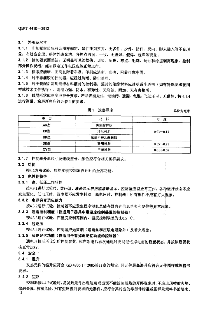 QB/T 4410-2012 标准预览