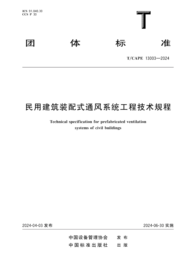 T/CAPE 13003-2024 标准预览