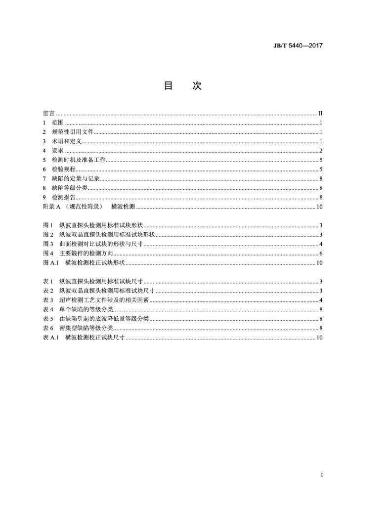 JB/T 5440-2017 标准预览