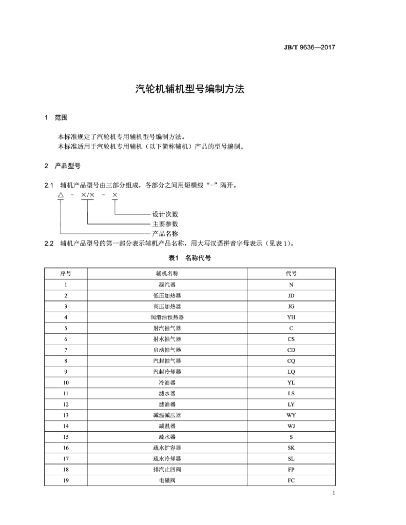 JB/T 9636-2017 标准预览