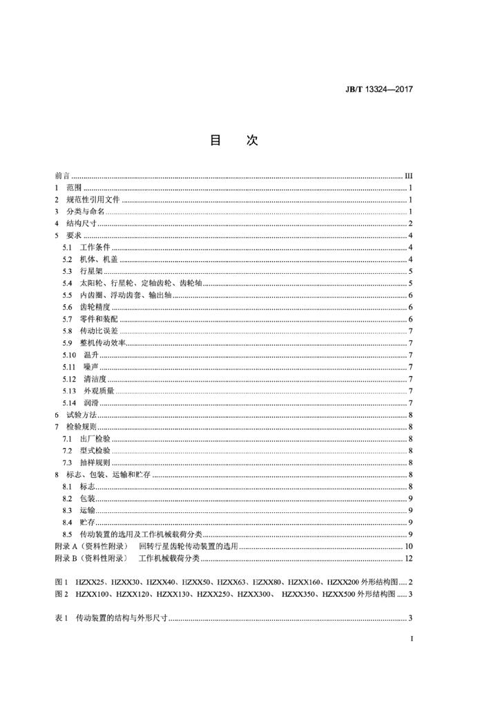 JB/T 13324-2017 标准预览
