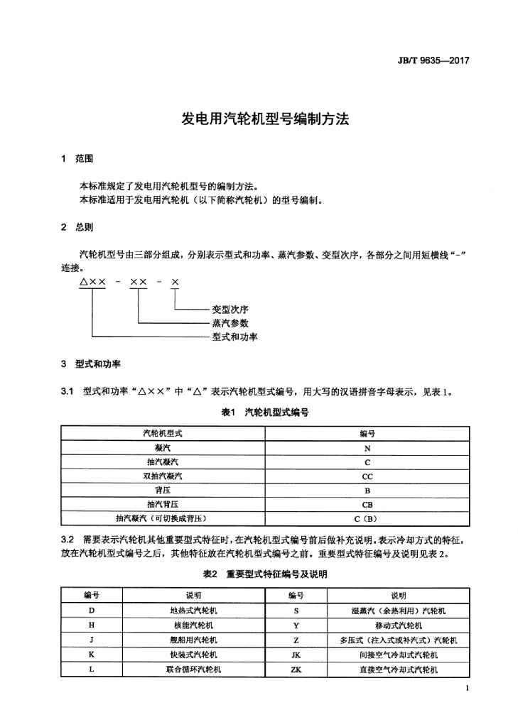 JB/T 9635-2017 标准预览
