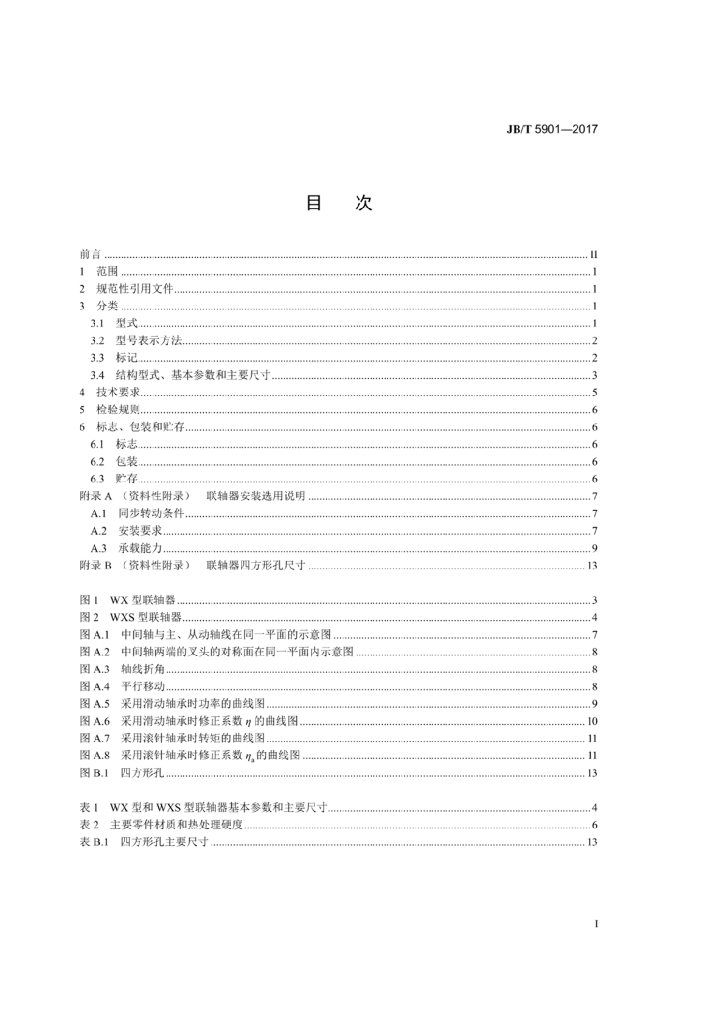 JB/T 5901-2017 标准预览