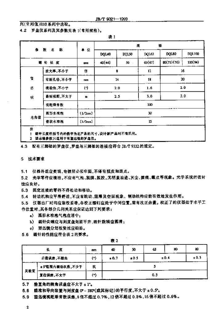 JB/T 9321-1999 标准预览