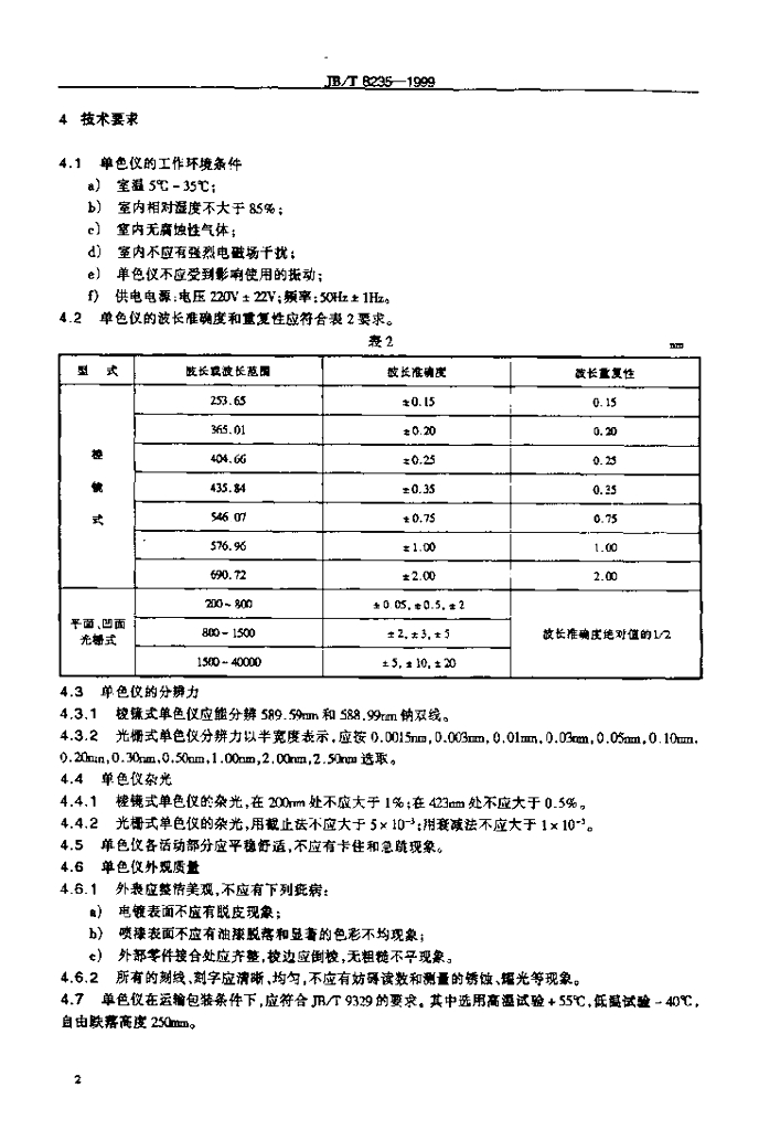 JB/T 8235-1999 标准预览