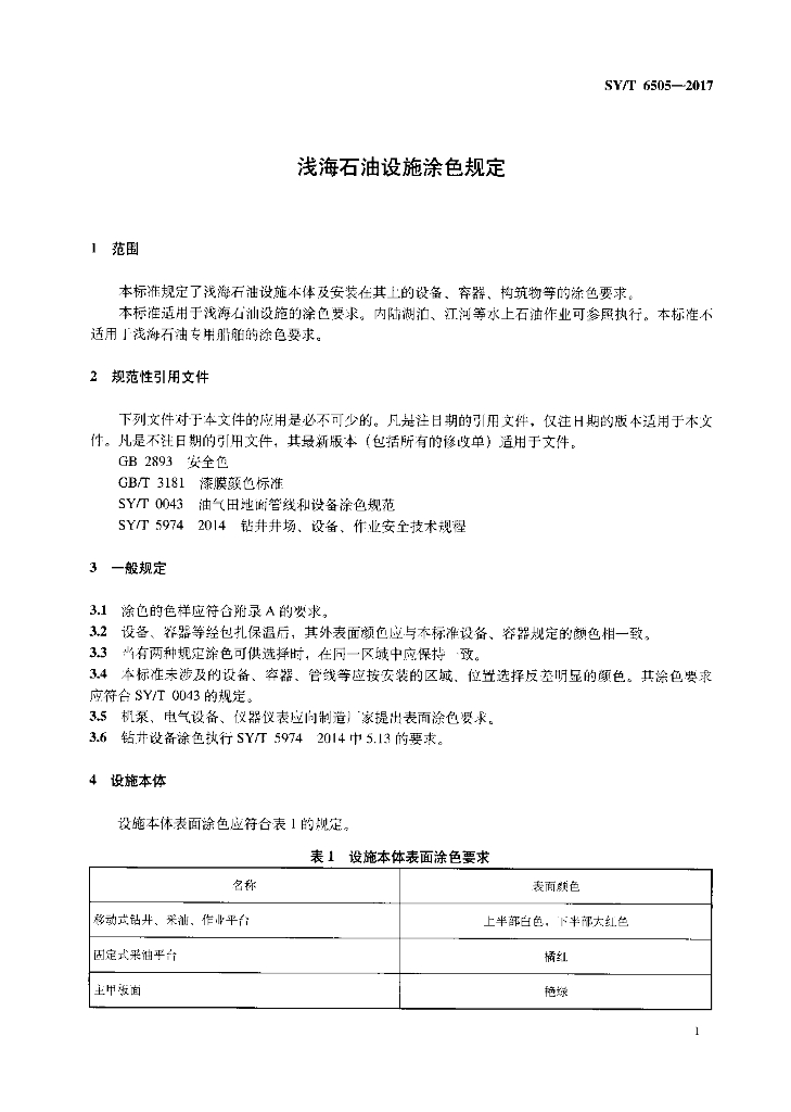 SY/T 6505-2017 标准预览