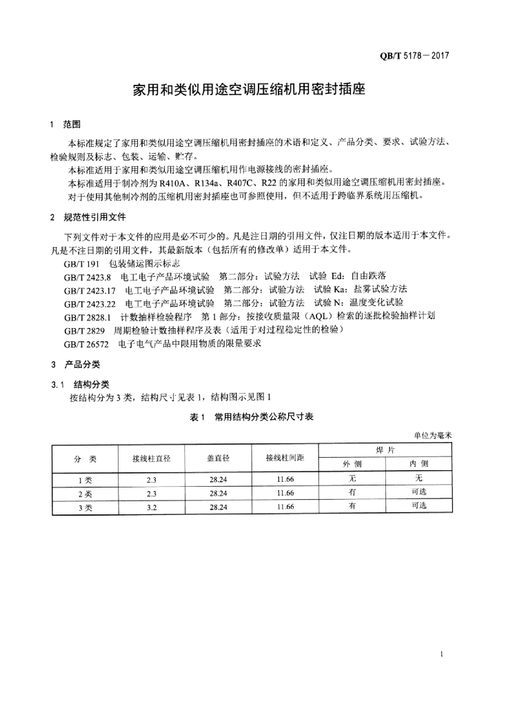 QB/T 5178-2017 标准预览