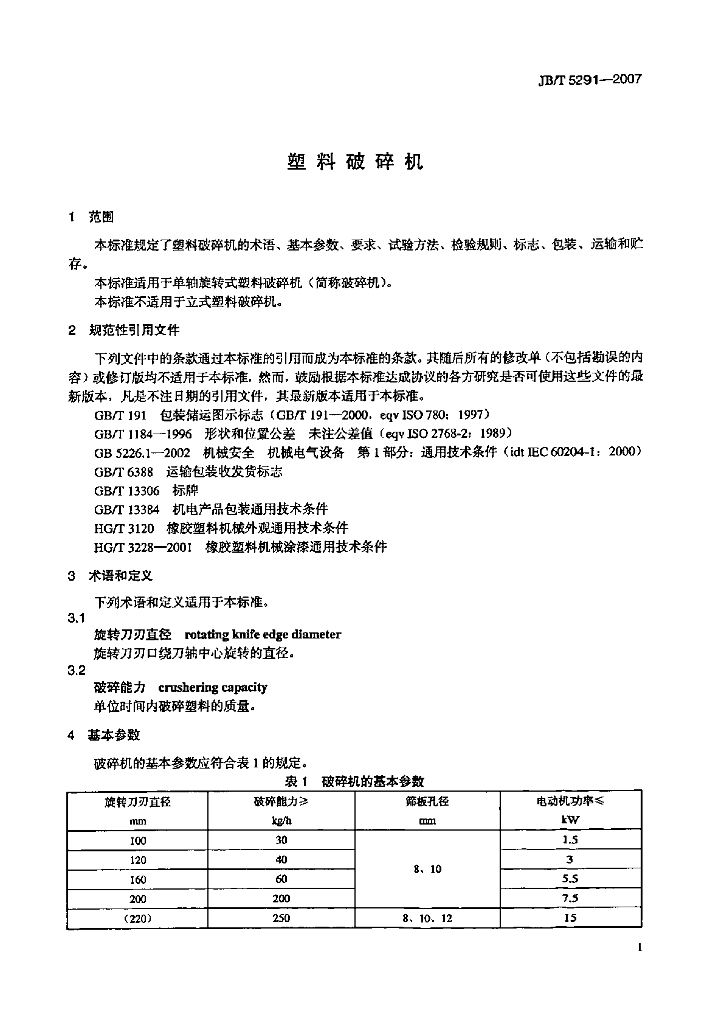 JB/T 5291-2007 标准预览