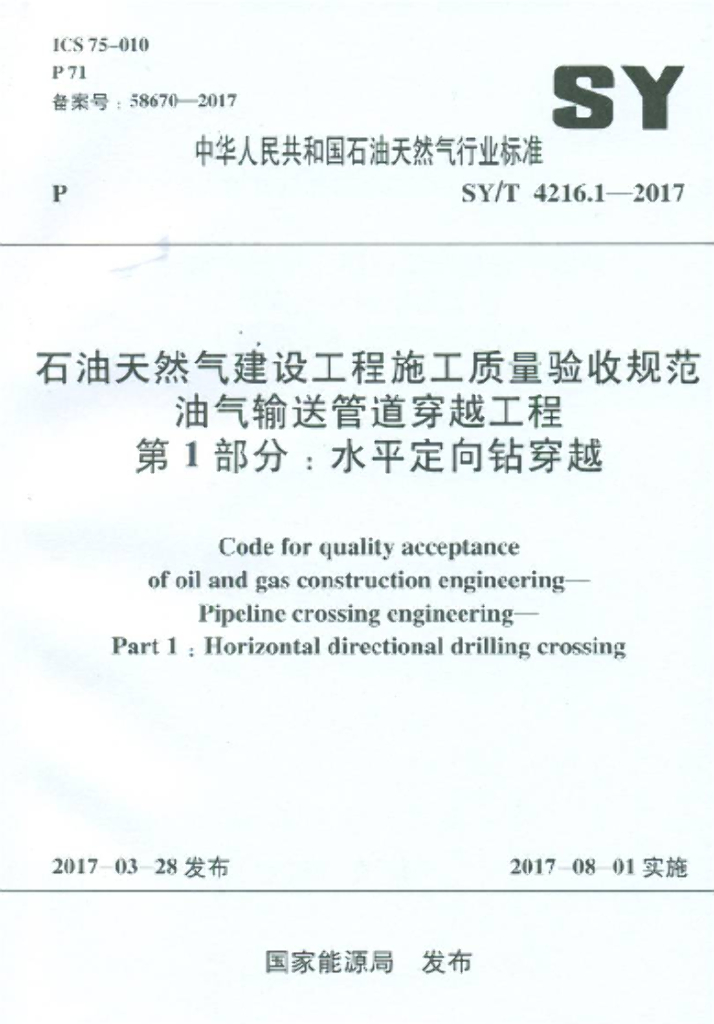 SY/T 4216.1-2017 标准预览
