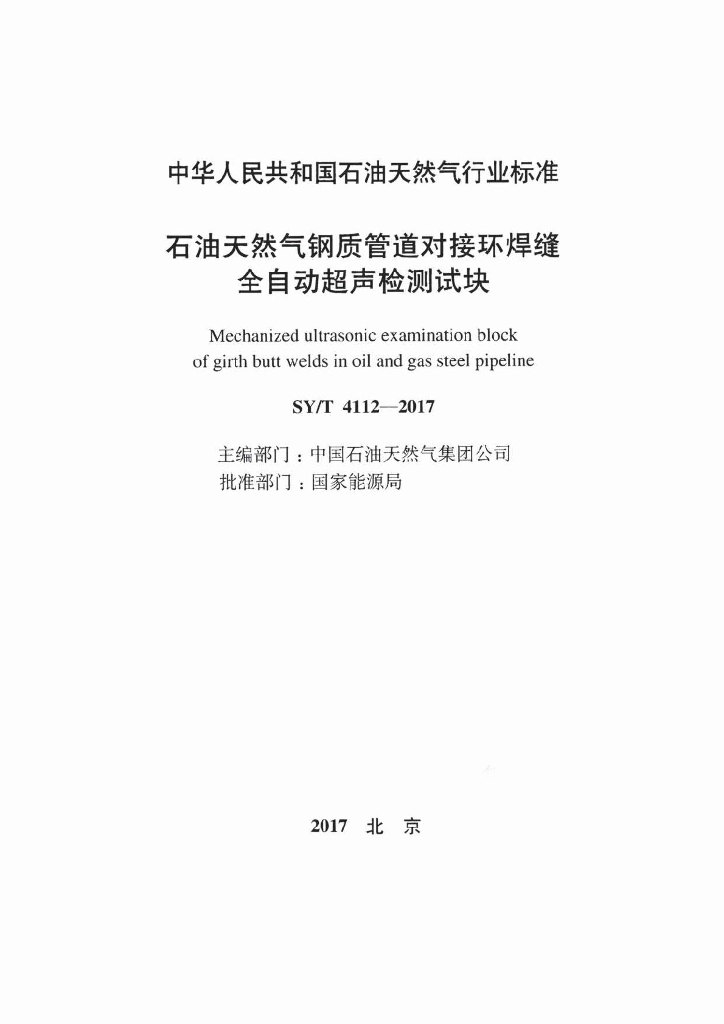SY/T 4112-2017 标准预览