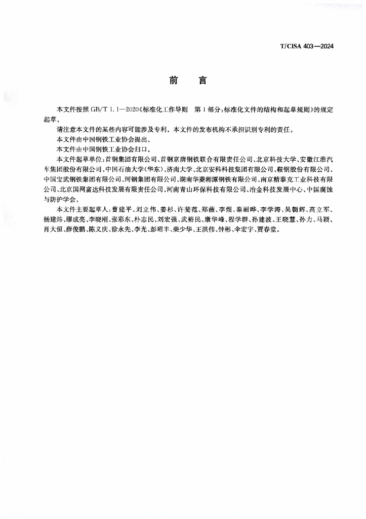 T/CISA 403-2024 标准预览