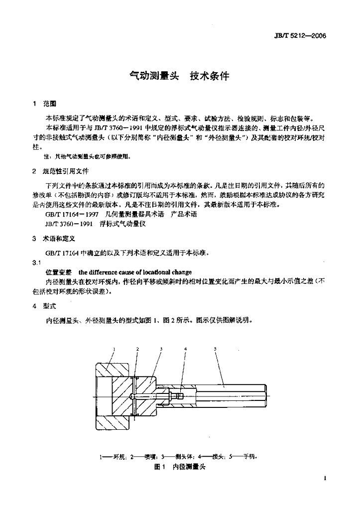 JB/T 5212-2006 标准预览