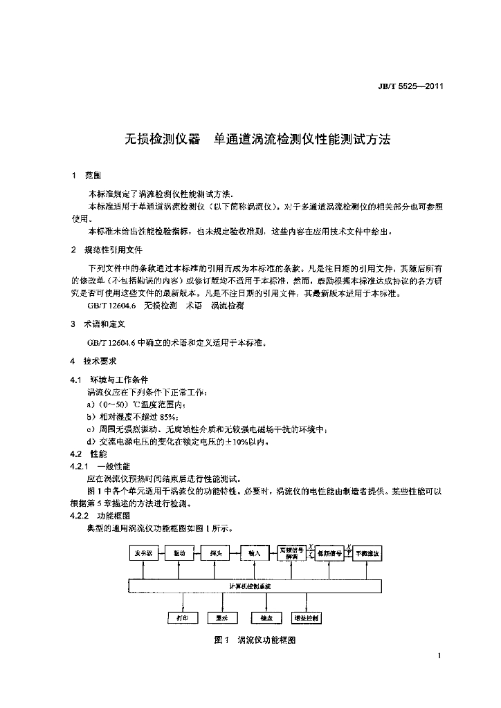 JB/T 5525-2011 标准预览