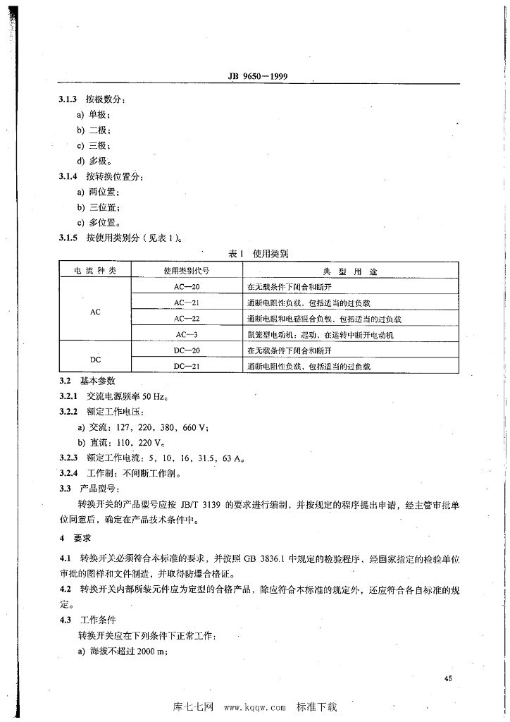 JB 9650-1999 标准预览