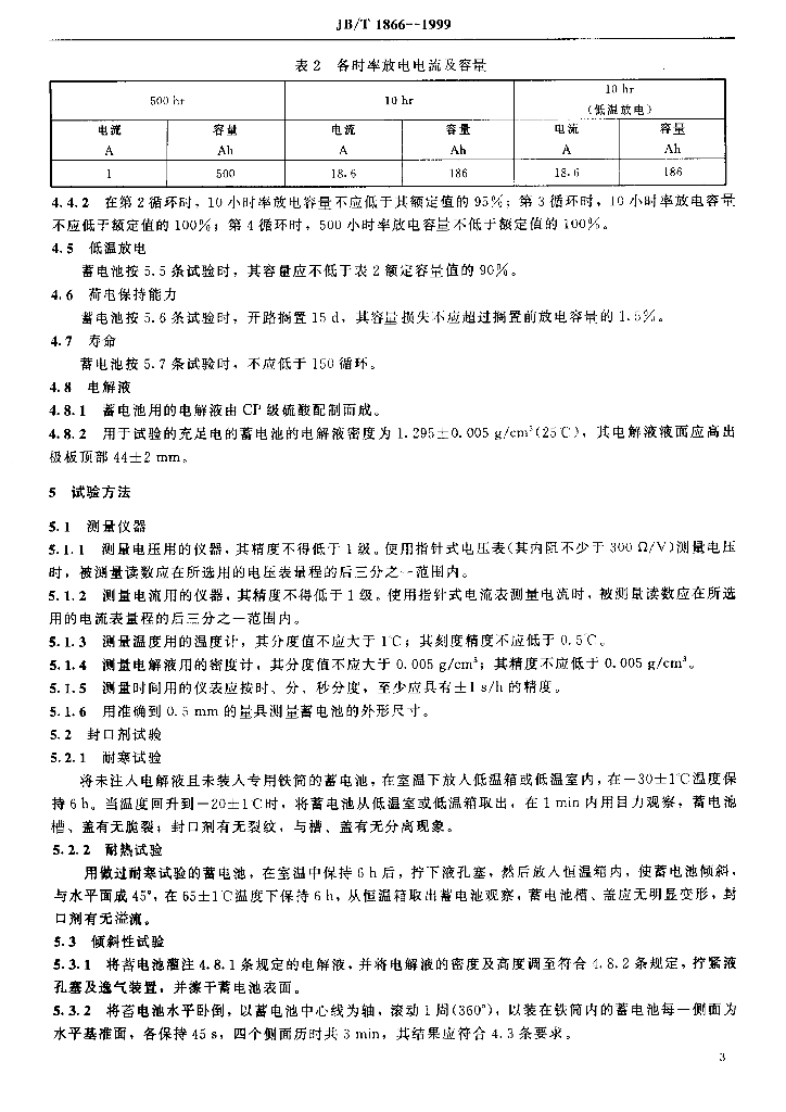 JB/T 1866-1999 标准预览