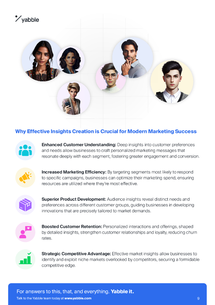 Yabble：2024年生成式人工智能在受众洞察中的应用指南报告（英文版）_第9页