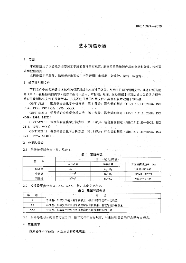 JB/T 10974-2010 标准预览