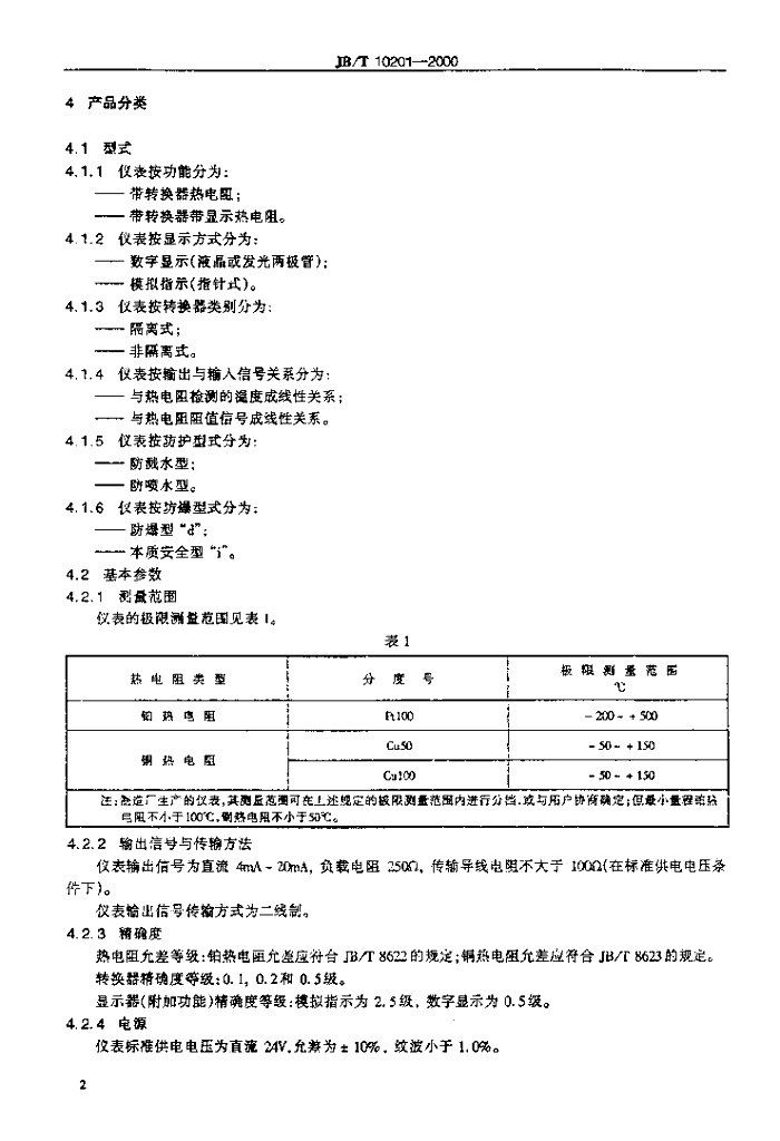 JB/T 10201-2000 标准预览