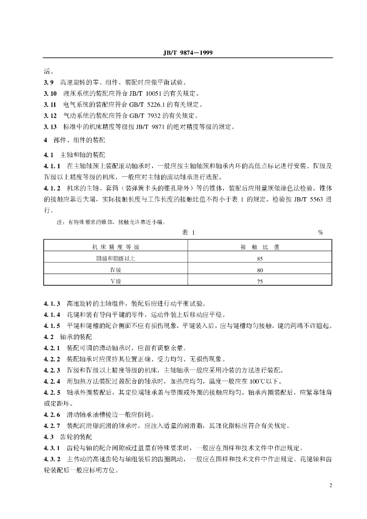 JB/T 9874-1999 标准预览