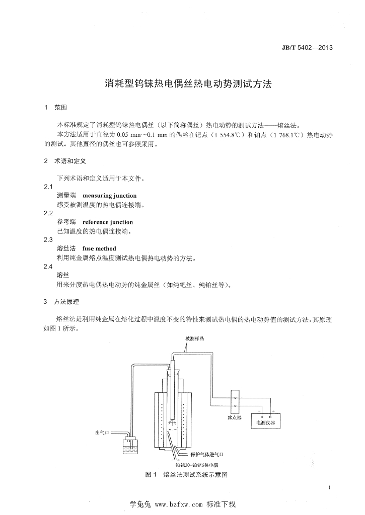 JB/T 5402-2013 标准预览