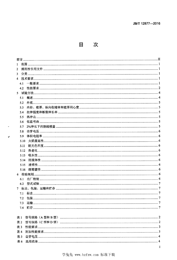 JB/T 12877-2016 标准预览