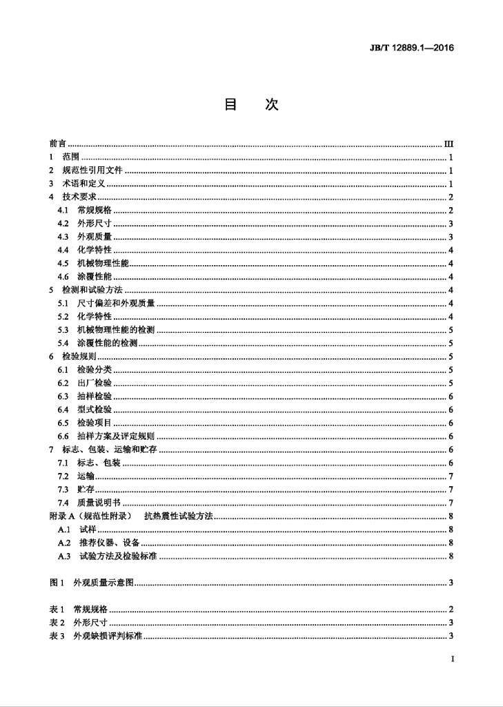 JB/T 12889.1-2016 标准预览