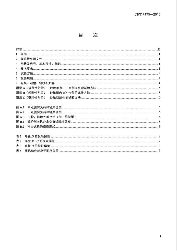 JB/T 4175-2016 标准预览