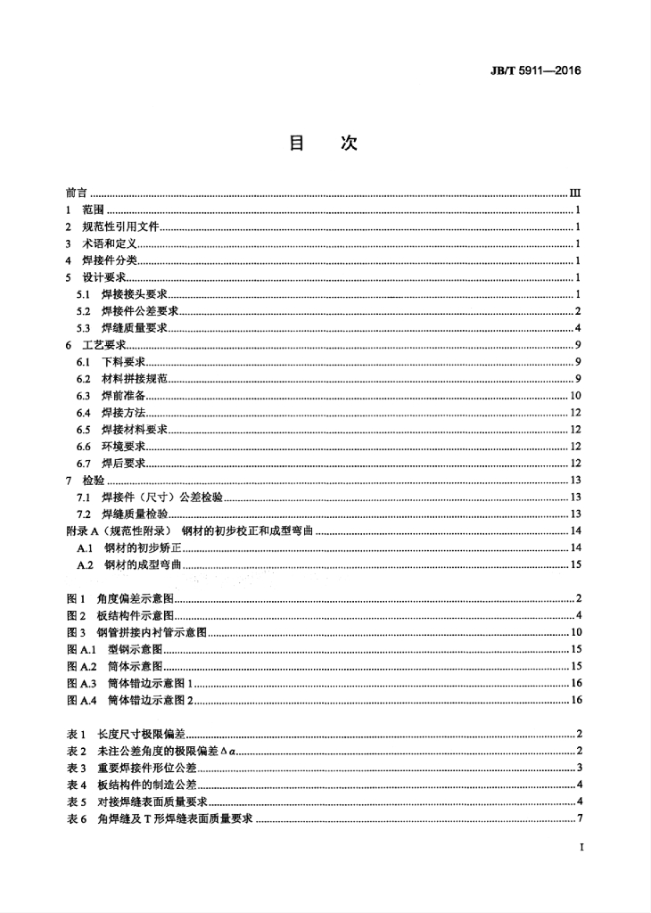 JB/T 5911-2016 标准预览
