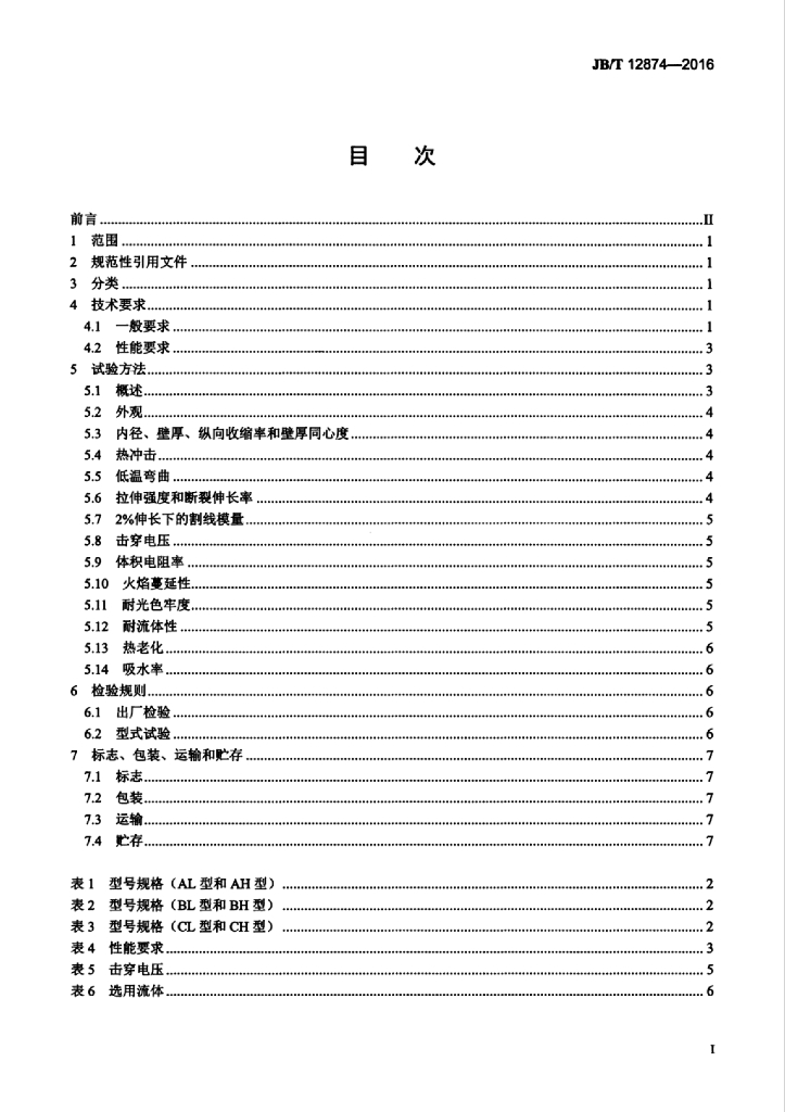 JB/T 12874-2016 标准预览