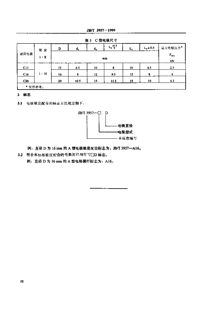 JB/T 3957-1999 标准预览