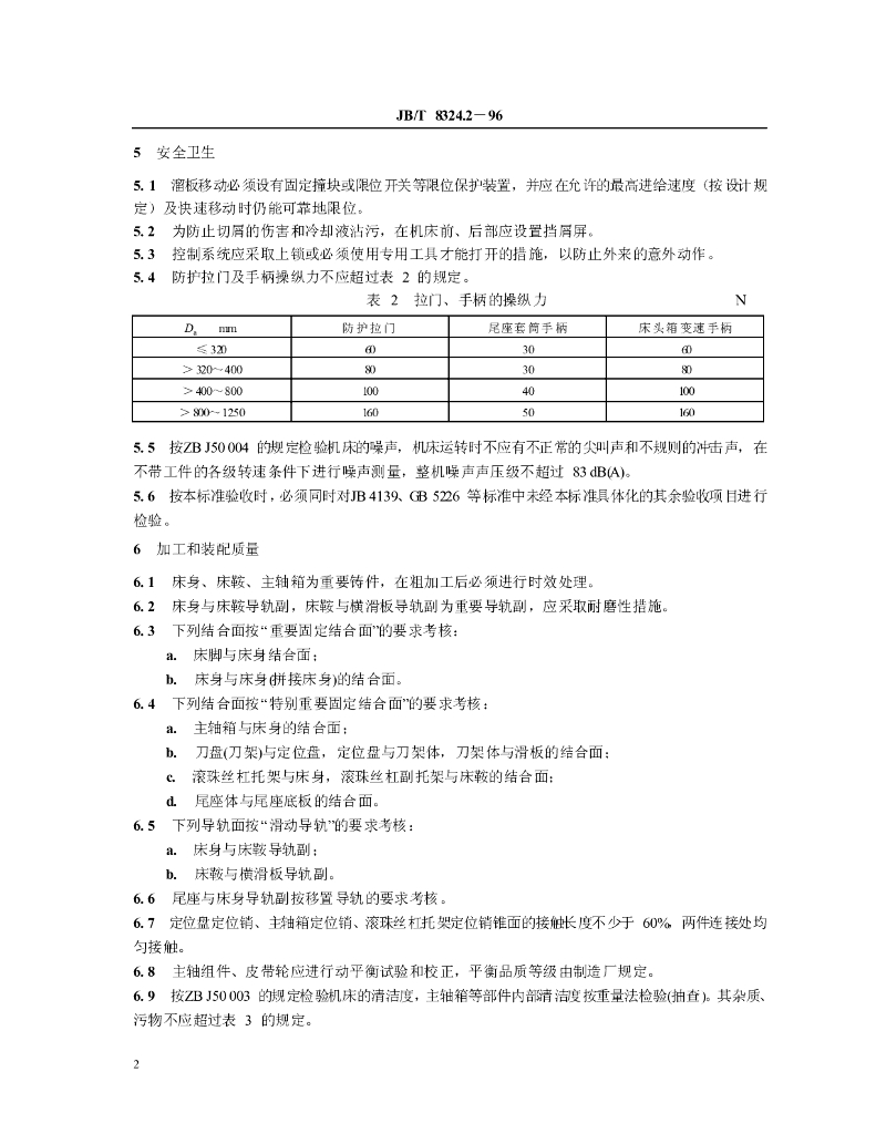 JB/T 8324.2-1996 标准预览