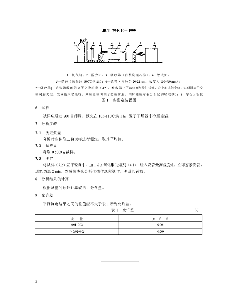JB/T 7948.10-1999 标准预览