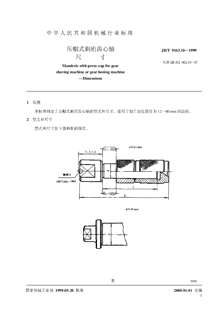 JB/T 9163.10-1999 标准预览