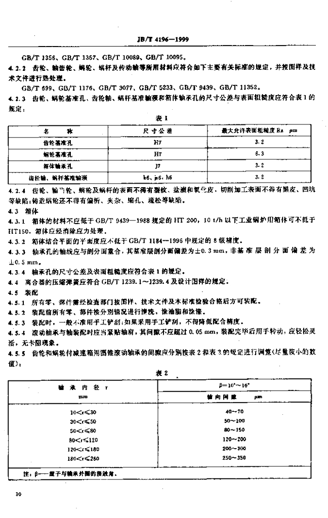 JB/T 4196-1999 标准预览