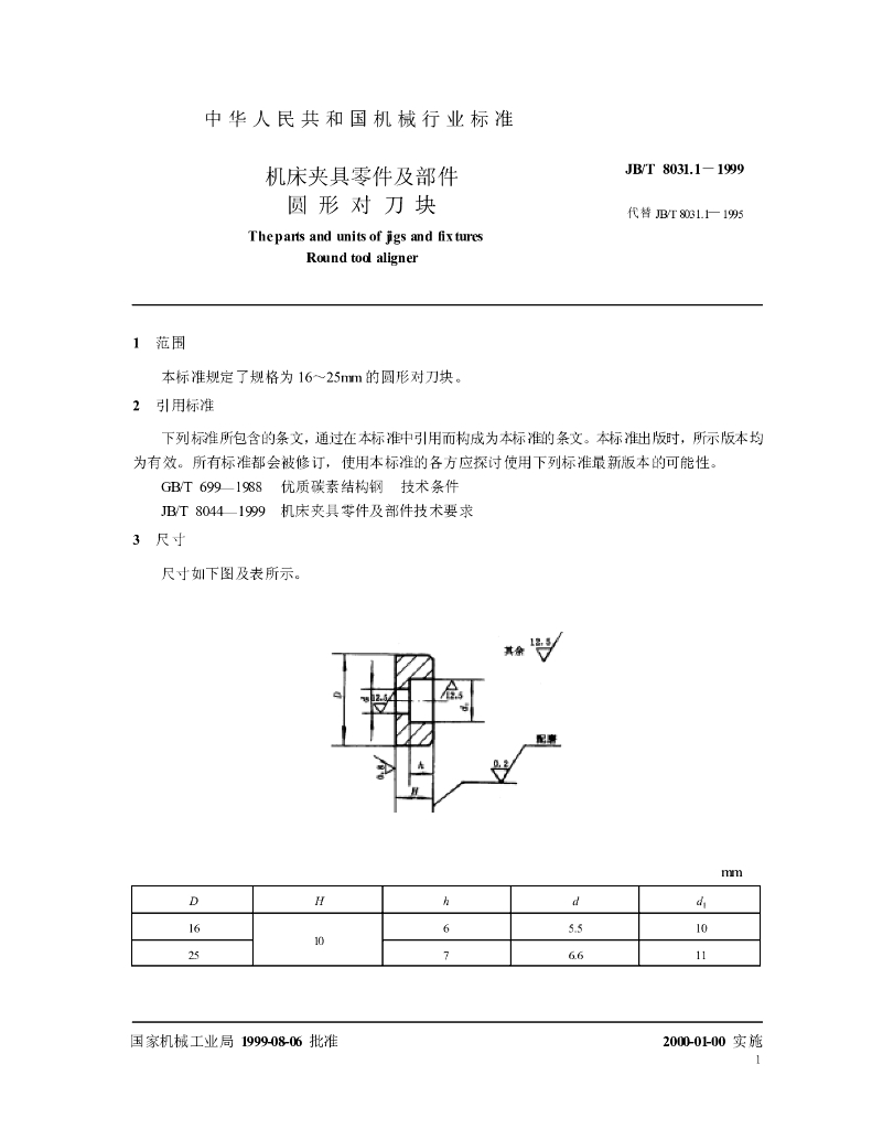 JB/T 8031.1-1999 标准预览