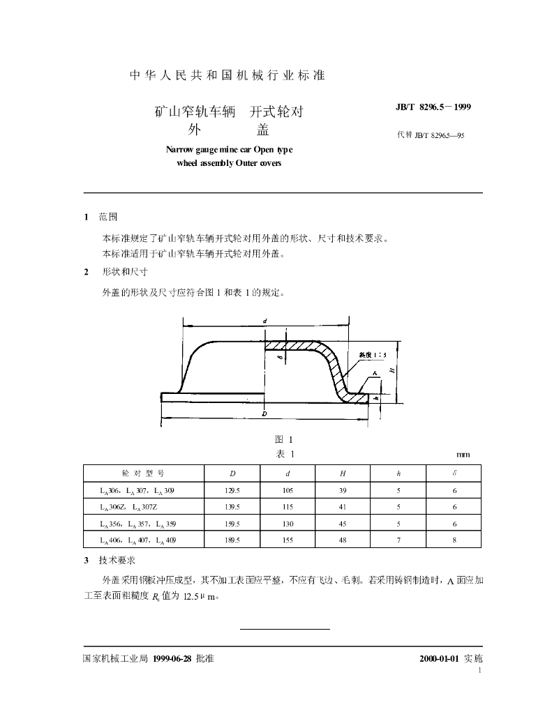 JB/T 8296.5-1999 标准预览