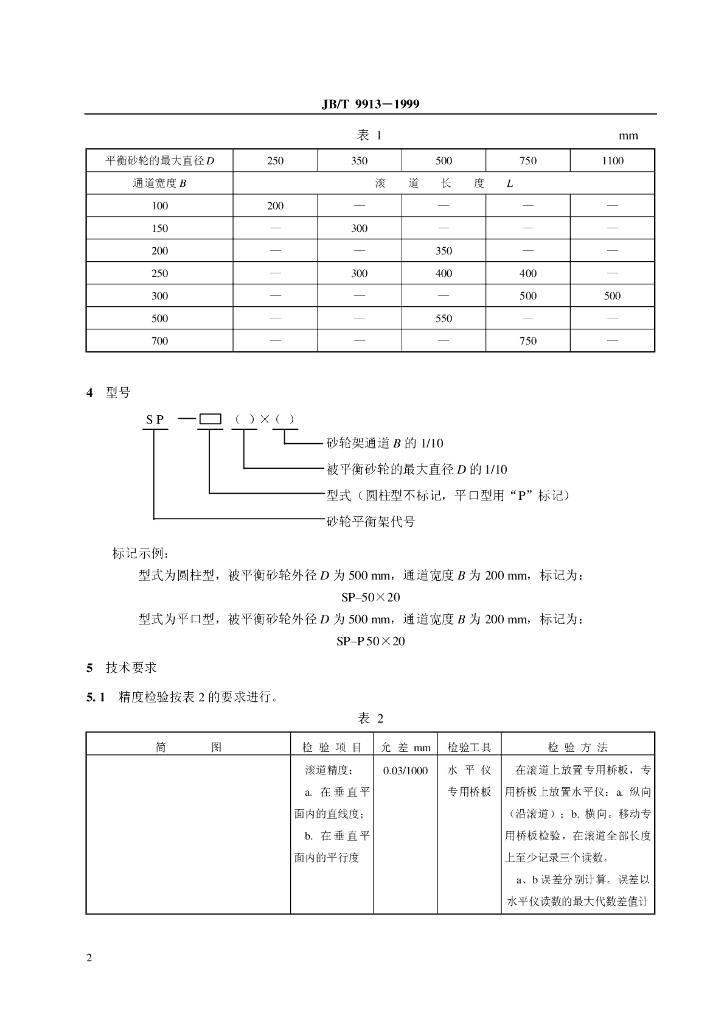 JB/T 9913-1999 标准预览