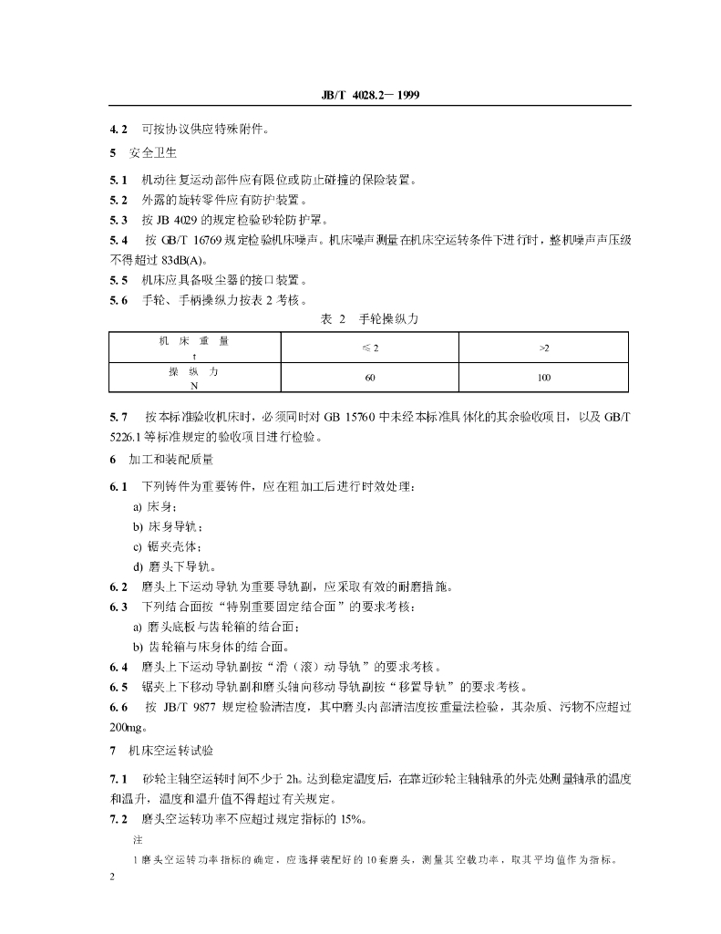 JB/T 4028.2-1999 标准预览