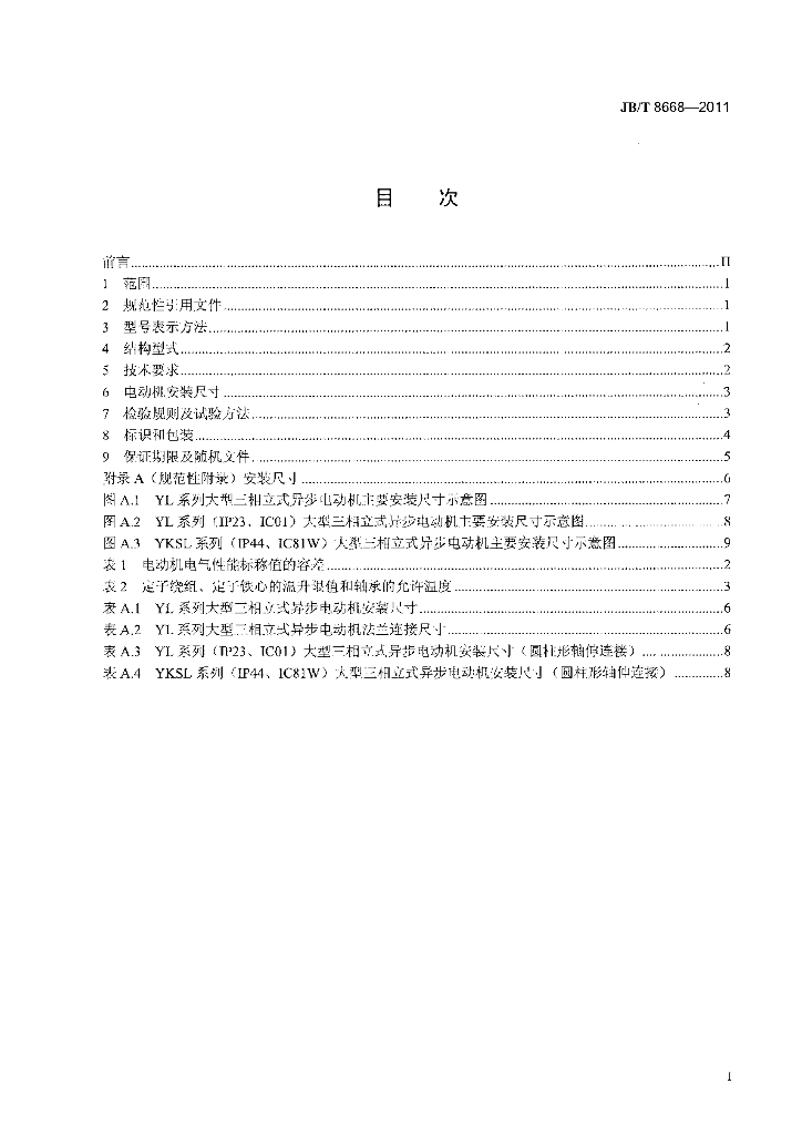 JB/T 8668-2011 标准预览