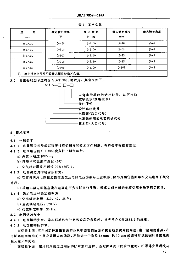 JB/T 7838-1999 标准预览