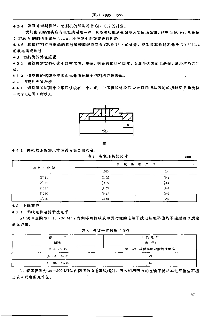 JB/T 7825-1999 标准预览