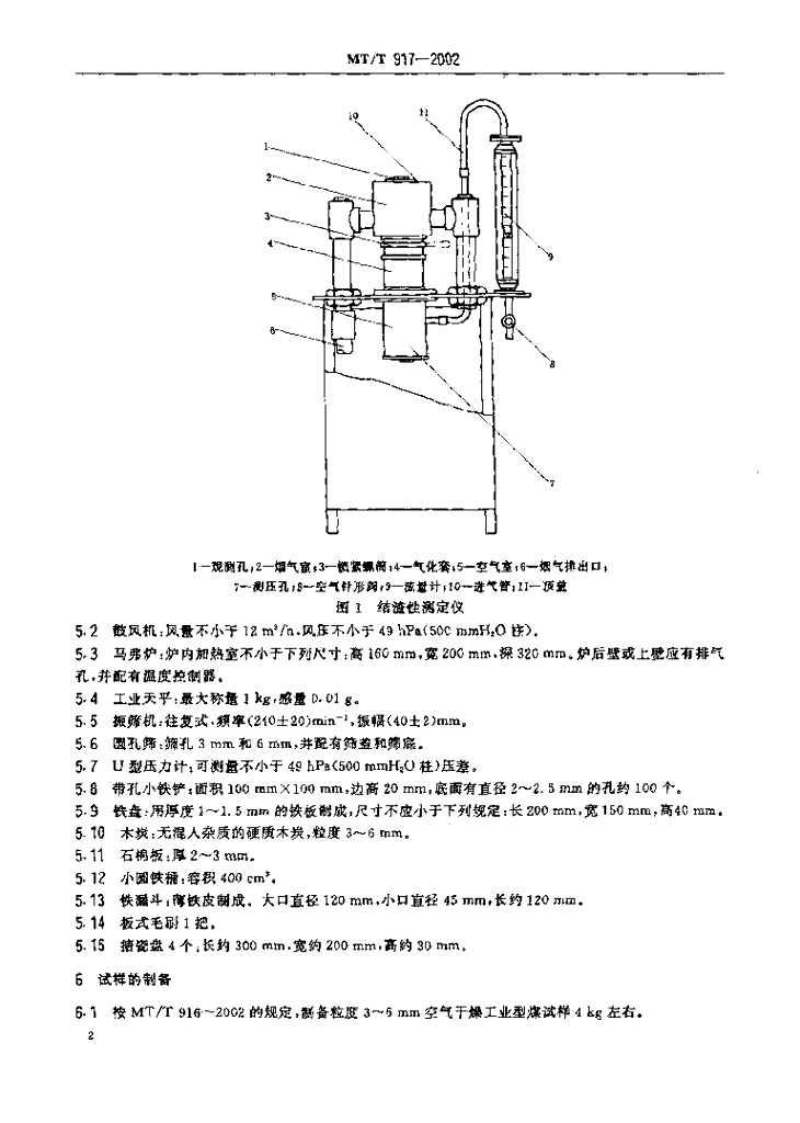 MT/T 917-2002 标准预览