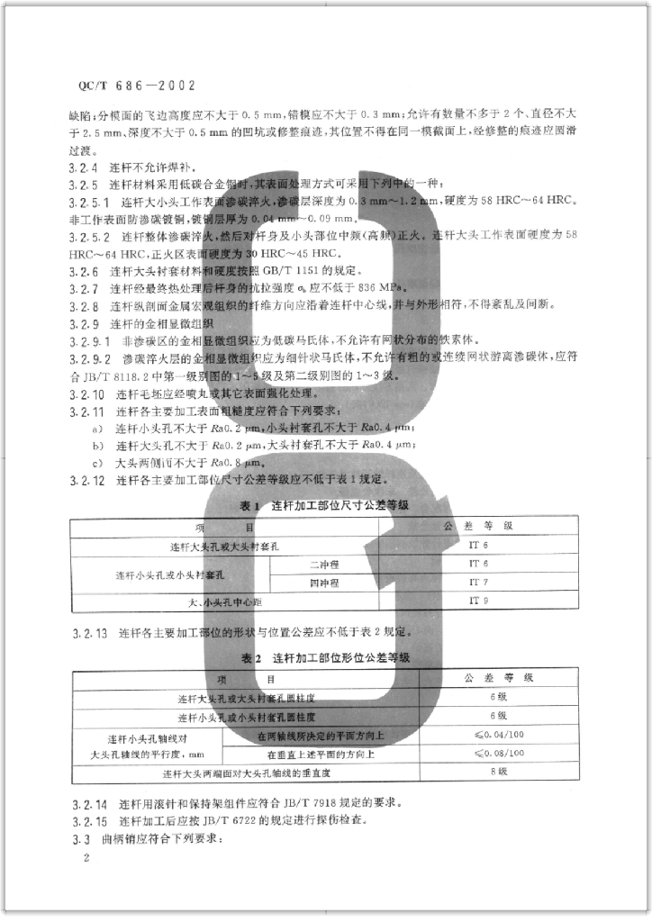 QC/T 686-2002 标准预览