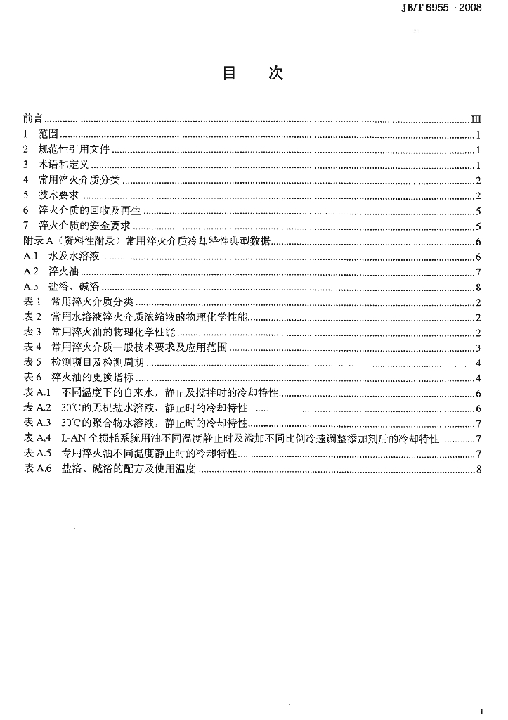 JB/T 6955-2008 标准预览
