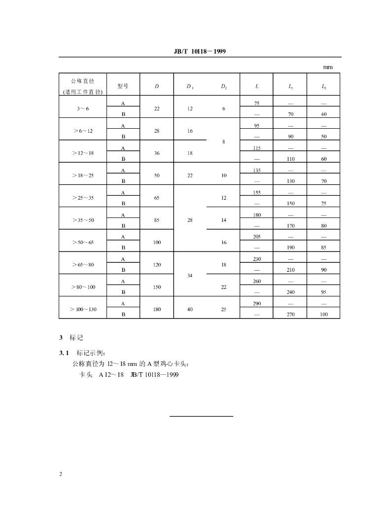 JB/T 10118-1999 标准预览