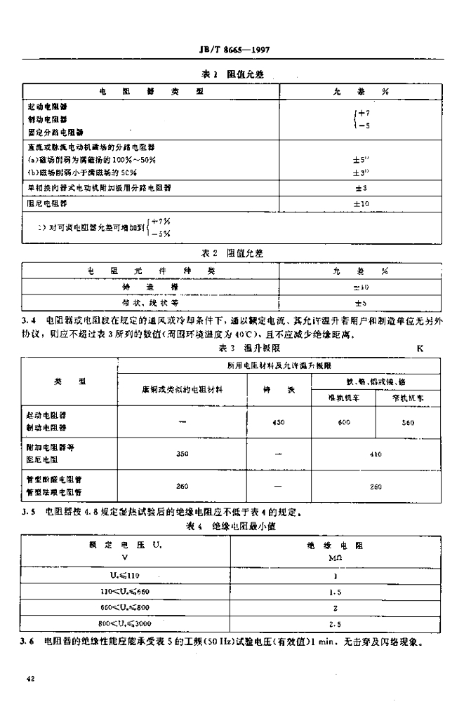 JB/T 8665-1997 标准预览