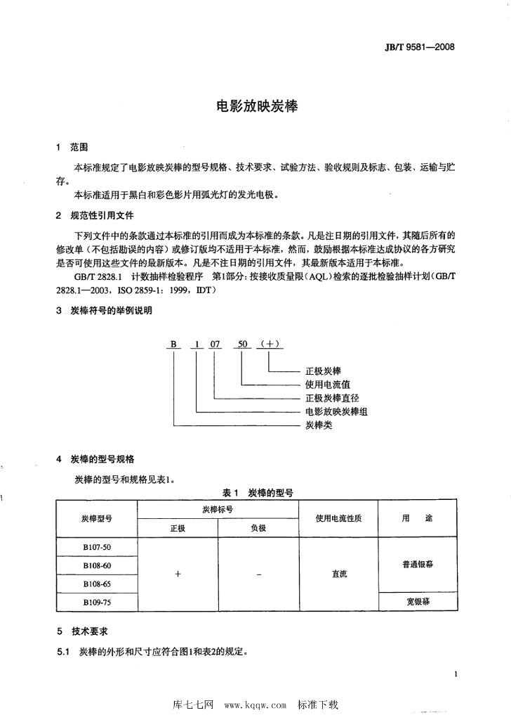 JB/T 9581-2008 标准预览
