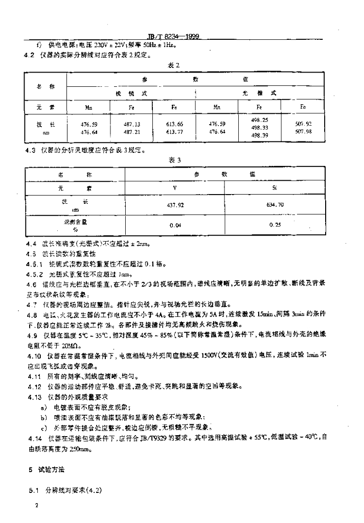 JB/T 8234-1999 标准预览