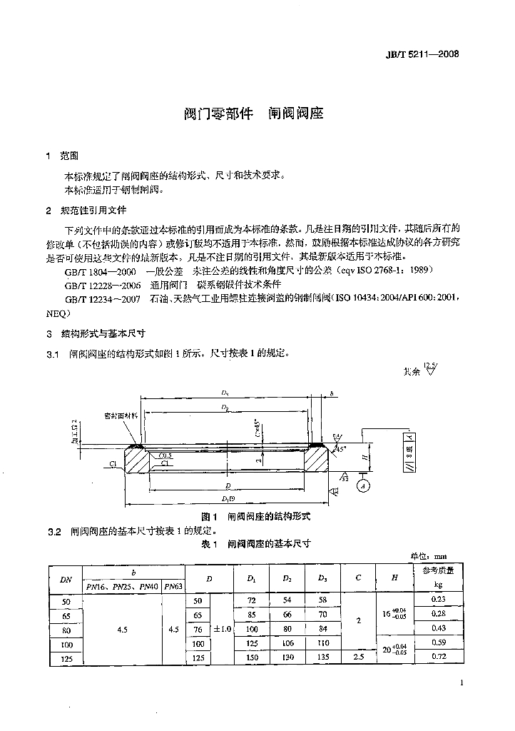 JB/T 5211-2008 标准预览
