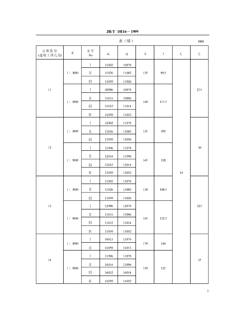 JB/T 10116-1999 标准预览